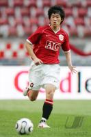 Fussball Barclays Premiership: Manchester, SUNG PARK Einzelaktion