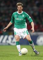Fussball 1. Bundesliga: Werder, BOROWSKI Einzelaktion