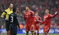 Fussball International CHL Saison 13/14: FC Bayern Muenchen -  Manchester United FC