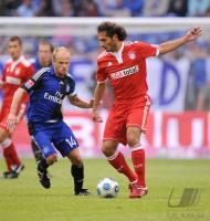Fussball 1. Bundesliga: T Home Cup , FC Bayern Muenchen - HSV