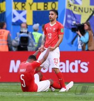 FUSSBALL WM 2018 Achtelfinale: Schweden - Schweiz