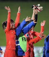 Fussball Frauen FIFA U 17  WM  2008   England - Korea
