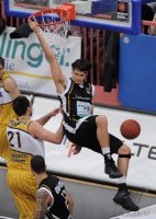 Basketball  1. Bundesliga  10/11   Walter Tigers Tuebingen - EWE  Baskets Oldenburg