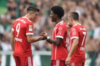 Fussball Bundesliga Saison 17/18: SV Werder Bremen - FC Bayern Muenchen