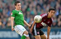 Fussball Saison 1. Bundesliga  Saison 2013/2014: SV Werder Bremen - 1. FC Nuernberg