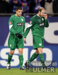 Fussball 1. Bundesliga: Hamburg - Wolfsburg, Wolfsburg enttaeuscht