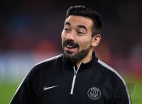 Fussball CHL  Saison 2014/2015: Ezequiel Lavezzi (Paris Saint-Germain)