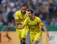 Fussball DFB Pokal 2. Runde 13/14 : JUBEL Henrikh Mkhitaryan (Borussia Dortmund)