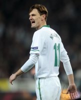 Fussball Nationalmannschaft : Slowenien - Italien