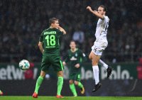 Fussball Bundesliga Saison 17/18: SV Werder Bremen - Hannover 96