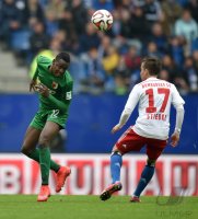 Fussball, 1. Bundesliga  Saison 2014/2015: Hamburger SV - FC Augsburg