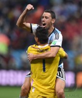 FUSSBALL WM 2014, HALBFINALE: Niederlande - Argentinien