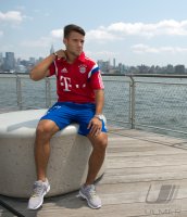 FUSSBALL 1. Bundesliga 14/15: Juan Bernat (FC Bayern Muenchen)