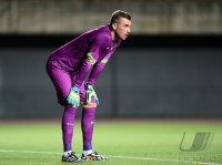 Fussball International Testspiel: Torwart Stipe Pletikosa (Kroatien)