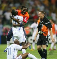 Fussball WM 2006 Brasilien  -  Frankreich