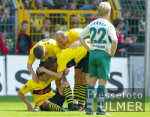 Fussball 1. Bundesliga: Dortmund - Wolfsburg, Jubel BVB