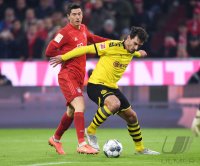 Fussball 1. Bundesliga Saison 19/20: FC Bayern Muenchen - Borussia Dortmund
