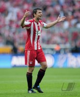 Fussball 1. Bundesliga  Saison 2010/2011: FC Bayern Muenchen - Werder Bremen