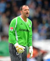 1. Fussball Bundesliga: Torwart Gabor Kiraly (1860 Muenchen)