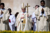 Rom Ostermesse mit Papst Franziskus I.