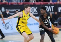 Basketball 2. Bundesliga 2021/2022: Tigers Tuebingen - Nuernberg Falcons