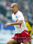 Fussball 1. Bundesliga: HSV, TAKAHARA halbe Figur