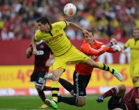 Fussball 1. Bundesliga, Saison 2012/2013: 1. FC Nuernberg - Borussia Dortmund