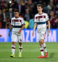 Fussball CHL 14/15 Halbfinale: Enttaeuschung FC Bayern Muenchen