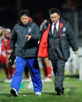 Fussball WM Freundschaftsspiel: Daenemark - Suedkorea