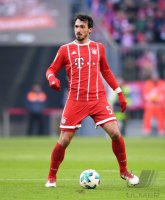 Fussball  1.Bundesliga   Saison 17/18: FC Bayern Muenchen -  Hertha BSC Berlin
