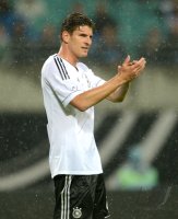 FUSSBALL INTERNATIONAL: Mario Gomez (Deutschland)