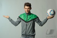 Fussball 1. Bundesliga, Saison 2011/2012: Matthias Zimmermann posiert im exklusiven Fotoshooting