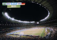 FUSSBALL WM 2014, HALBFINALE: Brasilien - Deutschland