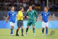 FUSSBALL  Olympia 2008   Viertelfinale Maenner Italien - Belgien