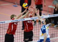 Volleyball  1. Bundesliga  12/13:  TV Rottenburg - VfB Friedrichshafen