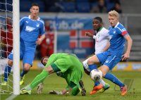 Fussball  1. Bundesliga  13/14: Torwartfehler Torwart Koen Casteels (TSG 1899 Hoffenheim)