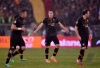 FUSSBALL Coppa Italia  2013/2014: JUBEL Kevin Strootman (AS Rom)