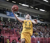 Basketball 1. Bundesliga 23/24: Tigers Tuebingen - SYNTAINICS MBC