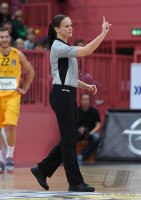 Basketball 1. Bundesliga 14/15 Hauptrunde:  Walter Tigers Tuebingen - BG Goettingen