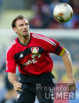 FUSSBALL 1. Bundesliga: Leverkusen, NOWOTNY Einzelaktion