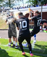 Fussball Relegation zur Oberliga, Rueckspiel 21/22: FC Holzhausen - FC Denzlingen