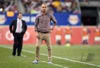 FUSSBALL 1. Bundesliga 14/15 Testspiel: Trainer Pep Guardiola (FC Bayern Muenchen)