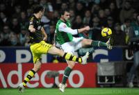 FUSSBALL, 1. BUNDESLIGA, 12. Spieltag: Bremen - Dortmund