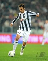 FUSSBALL SERIE A:  Mirko Vucinic (Juventus Turin)