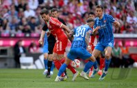 Fussball 1. Bundesliga  Saison  2025/2026  32. Spieltag FC Bayern Muenchen - 1. FC Heidenheim