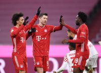 Fussball 1. Bundesliga Saison 20/21: FC Bayern Muenchen - 1.FSV Mainz 05