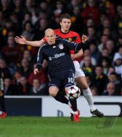 FUSSBALL  International CHL 09/10 :  ManU - FC Bayern  Muenchen