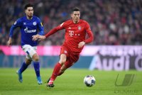 Fussball 1. Bundesliga Saison 19/20: FC Bayern Muenchen -  FC Schalke 04