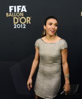 Fussball International  FIFA Ballon d Or 2012:  Marta (Brasilien)