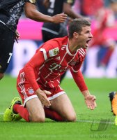 Fussball 1. Bundesliga Saison 17/18: FC Bayern Muenchen - 1. FSV Mainz 05